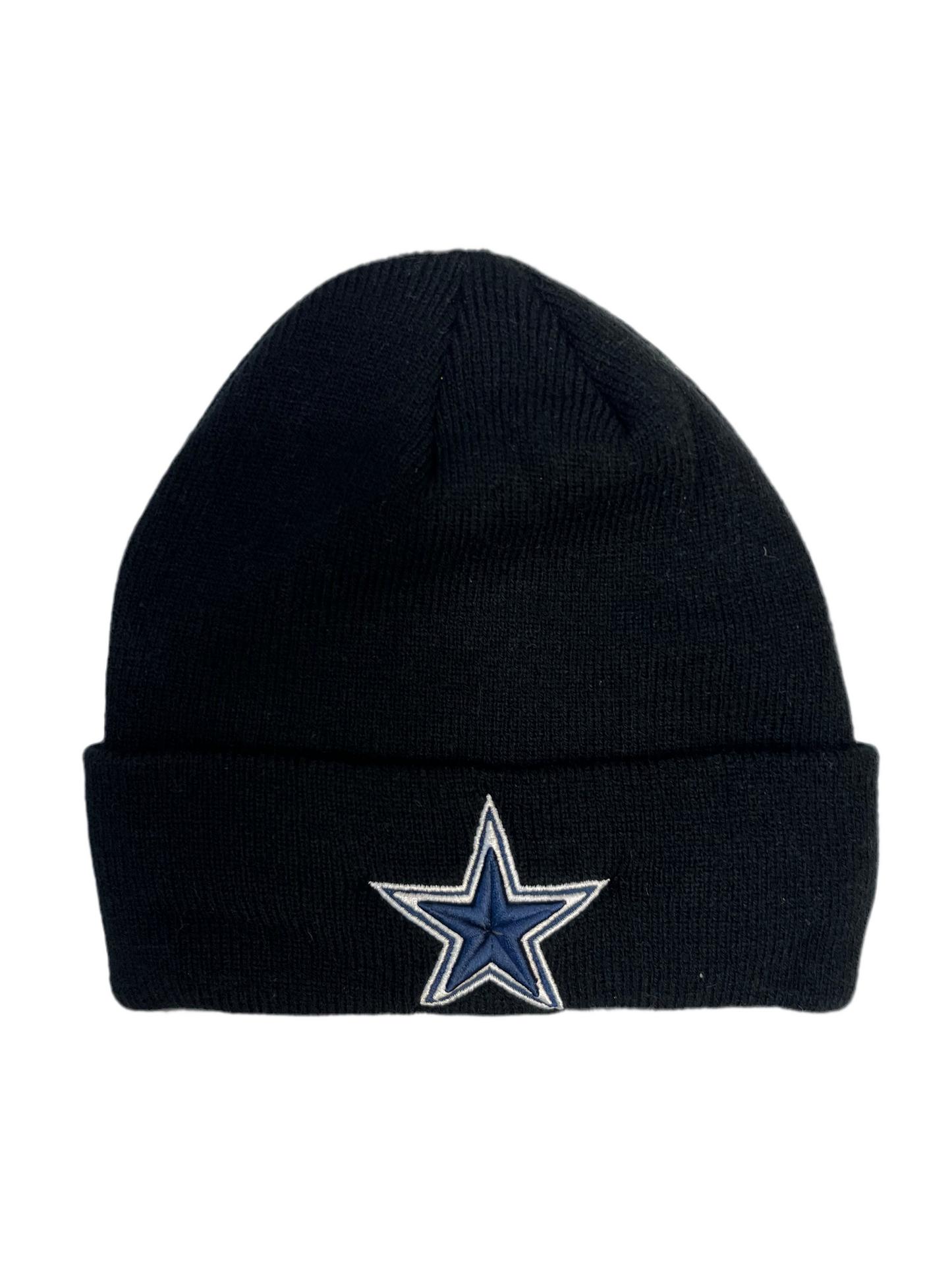 Dallas Cowboys Black Knit Beanie - Classic Design