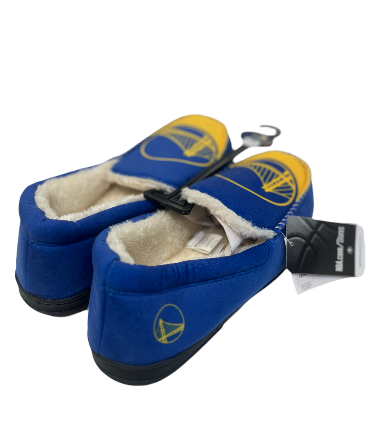 NBA Golden State Warriors Fleece-Lined Slippers