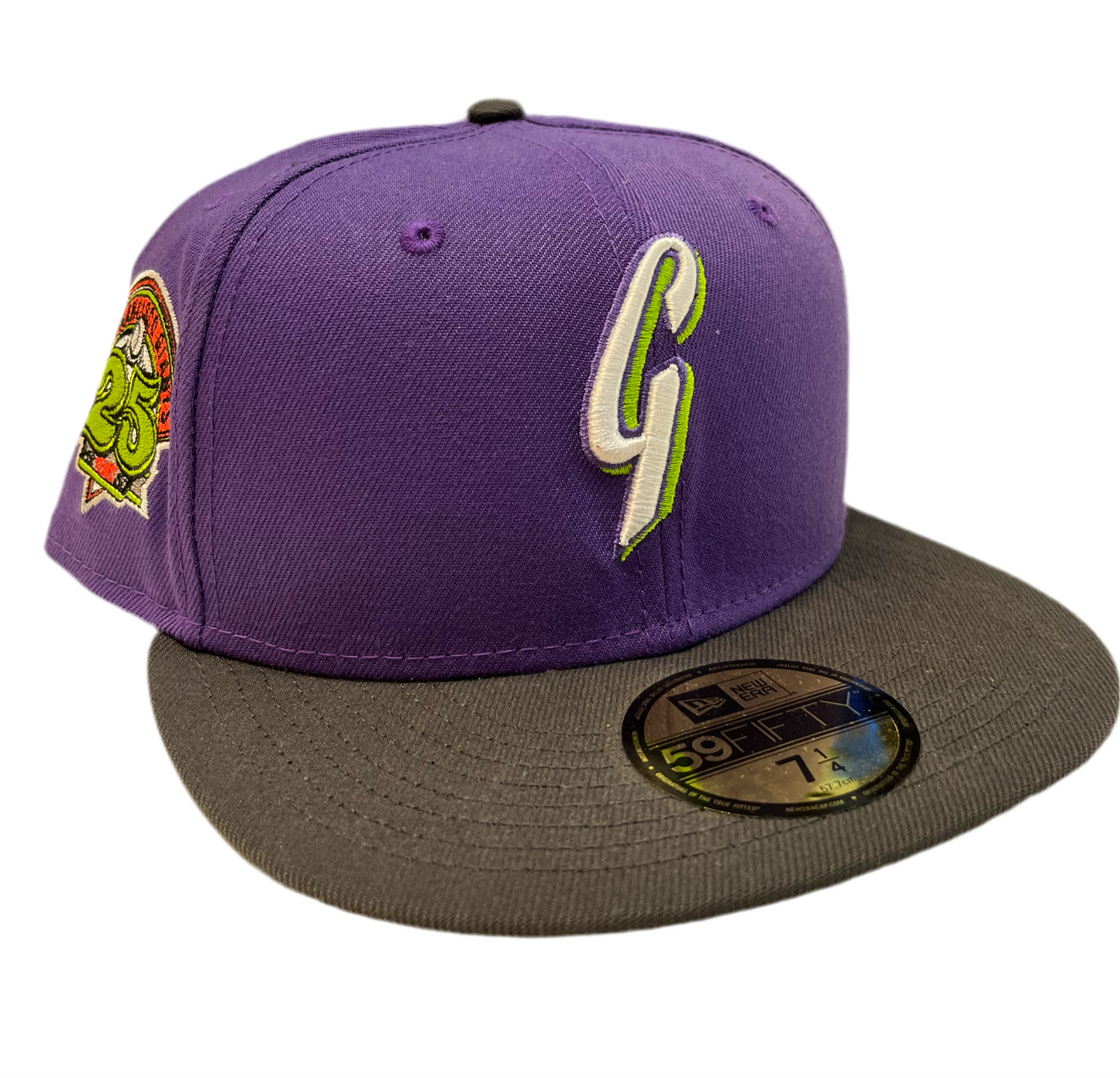 Limited Edition Purple & Gray “G” Logo Cap