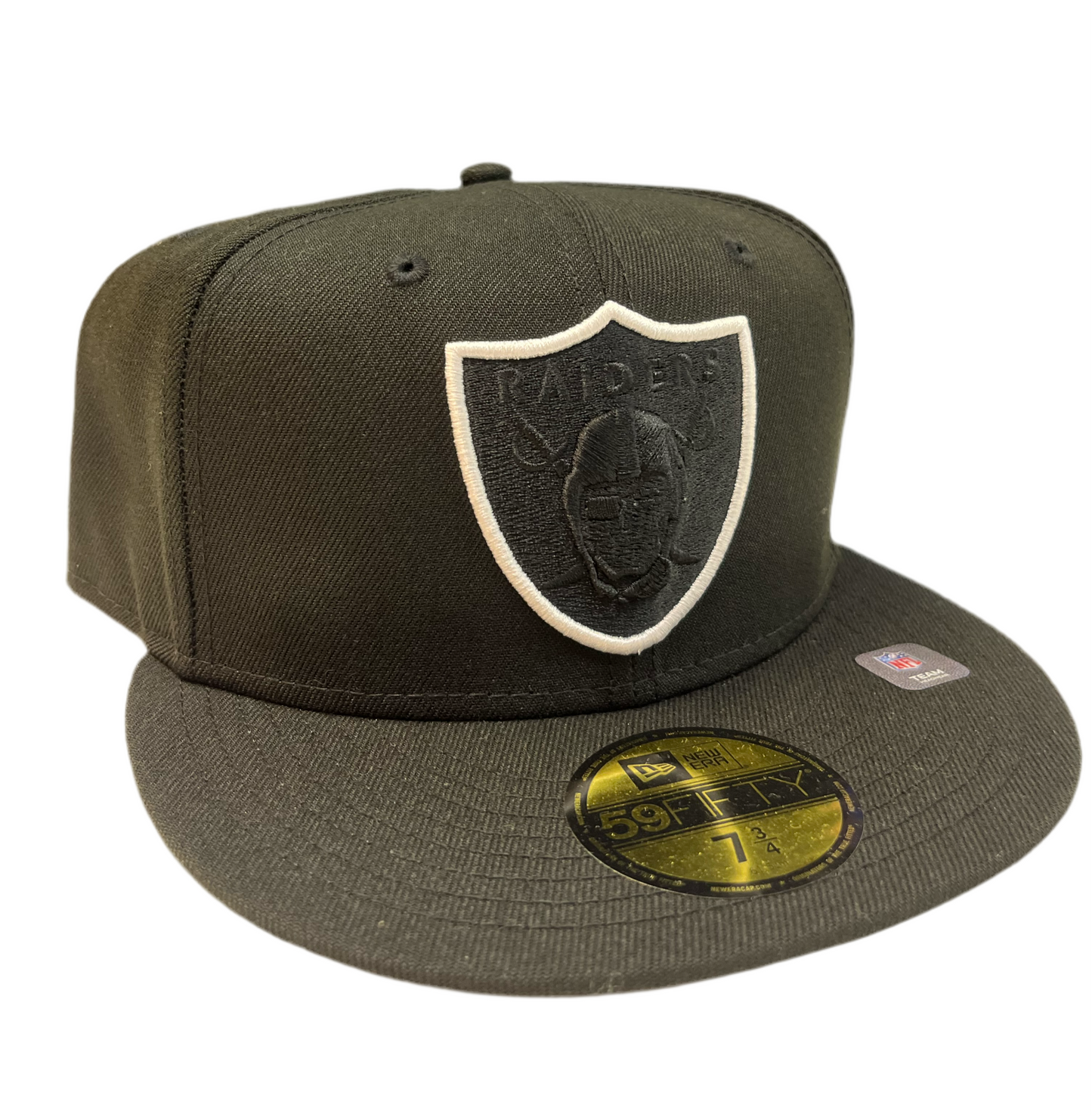 Las Vegas Raiders Black 59FIFTY Fitted Cap