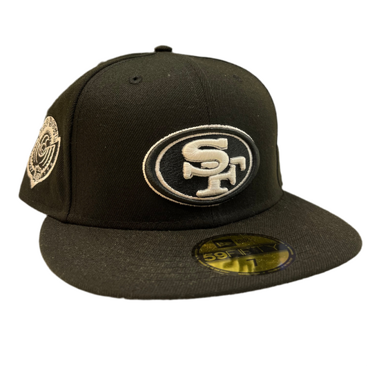 San Francisco 49ers Blackout Edition 59FIFTY Fitted Cap